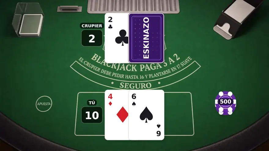 Captura de Blackjack